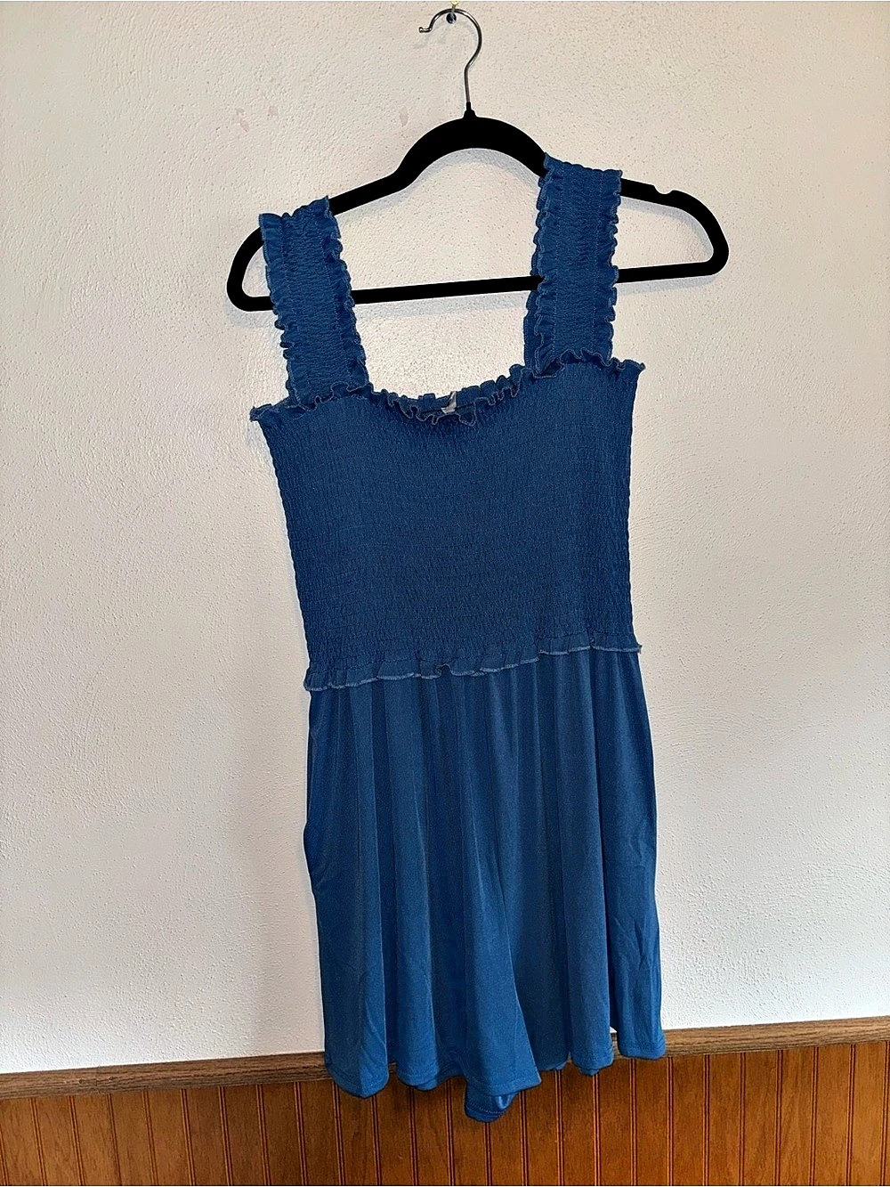 Blue Rompee Size Medium Like New